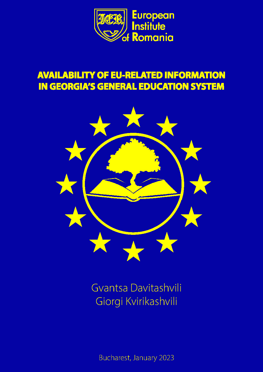 Policy Brief, nr. 12: Availability of EU-related information in Georgia’s general education system (disponibil în limba engleză)