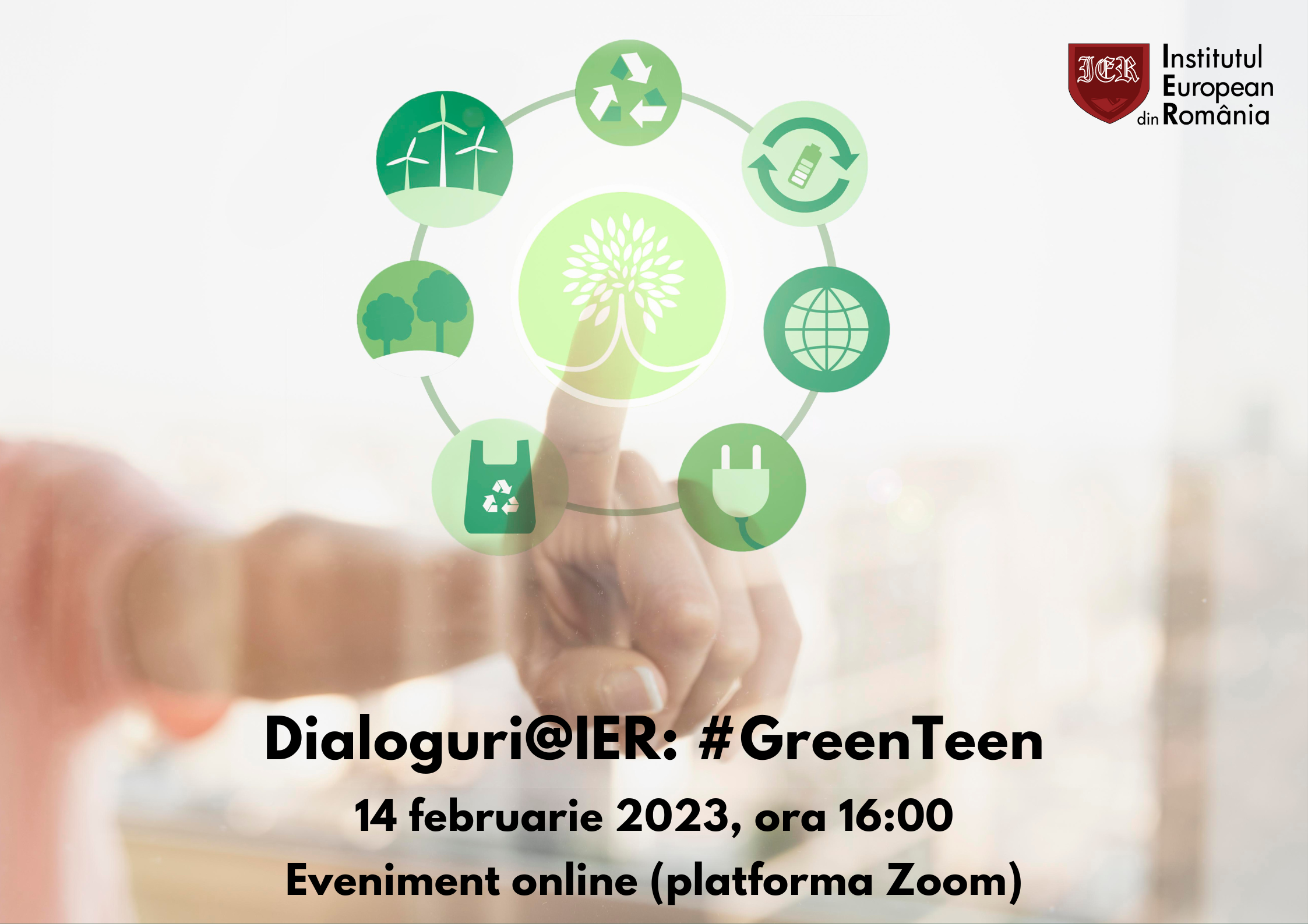 Dialoguri@IER: #GreenTeen – tinerii și schimbările climatice