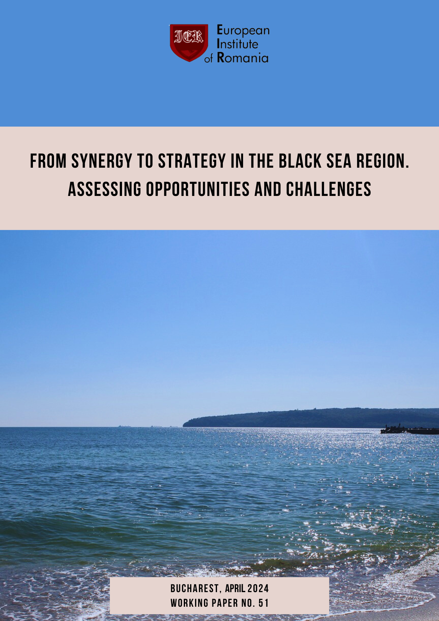 WP nr. 51: De la sinergie la strategie în bazinul Mării Negre. Evaluarea oportunităților și a provocărilor (disponibil în limba engleză)